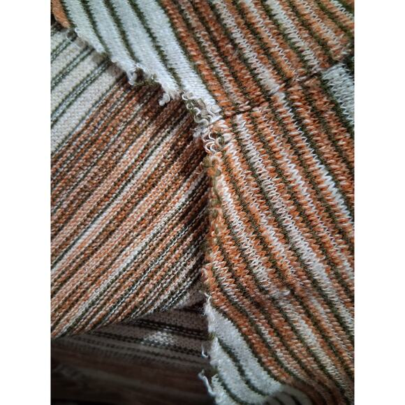 Sadie & Sage Oversized Women's size Medium Striped Knit Grungecore Academia Top - Picture 11 of 13